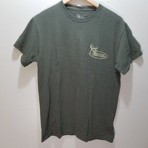 Buck Commander Medium Deer Hunting Outdoor Men's Green Graphic T-Shirt